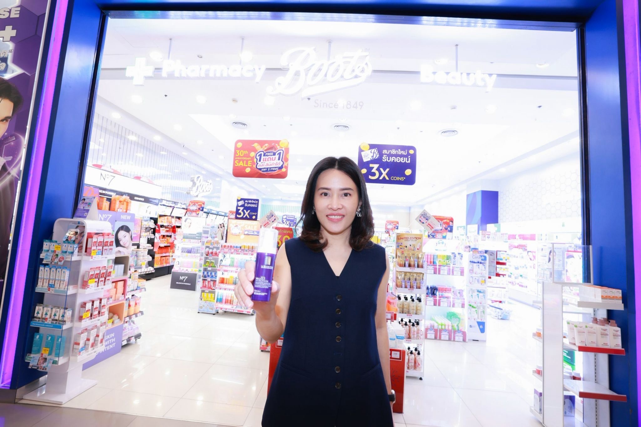 Boots คว้าสิทธิ์เปิดตัวและวางขายที่แรกก่อนใคร! La Roche-Posay Mela B3 Double Dose